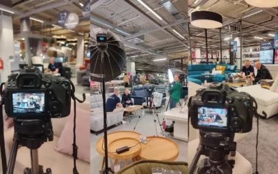 Natáčení e-learningových videí „hrané role“: klíč k efektivnějšímu internímu vzdělávání v Möbelix